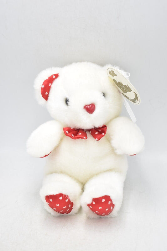 Vintage The Posh Plush Collection Love Heart Teddy Bear Plush Soft Toy, Tagged