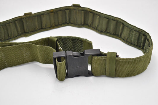 British Army Olive Green Tactical Adjustable Heavy Duty PLCE Webbing Belt