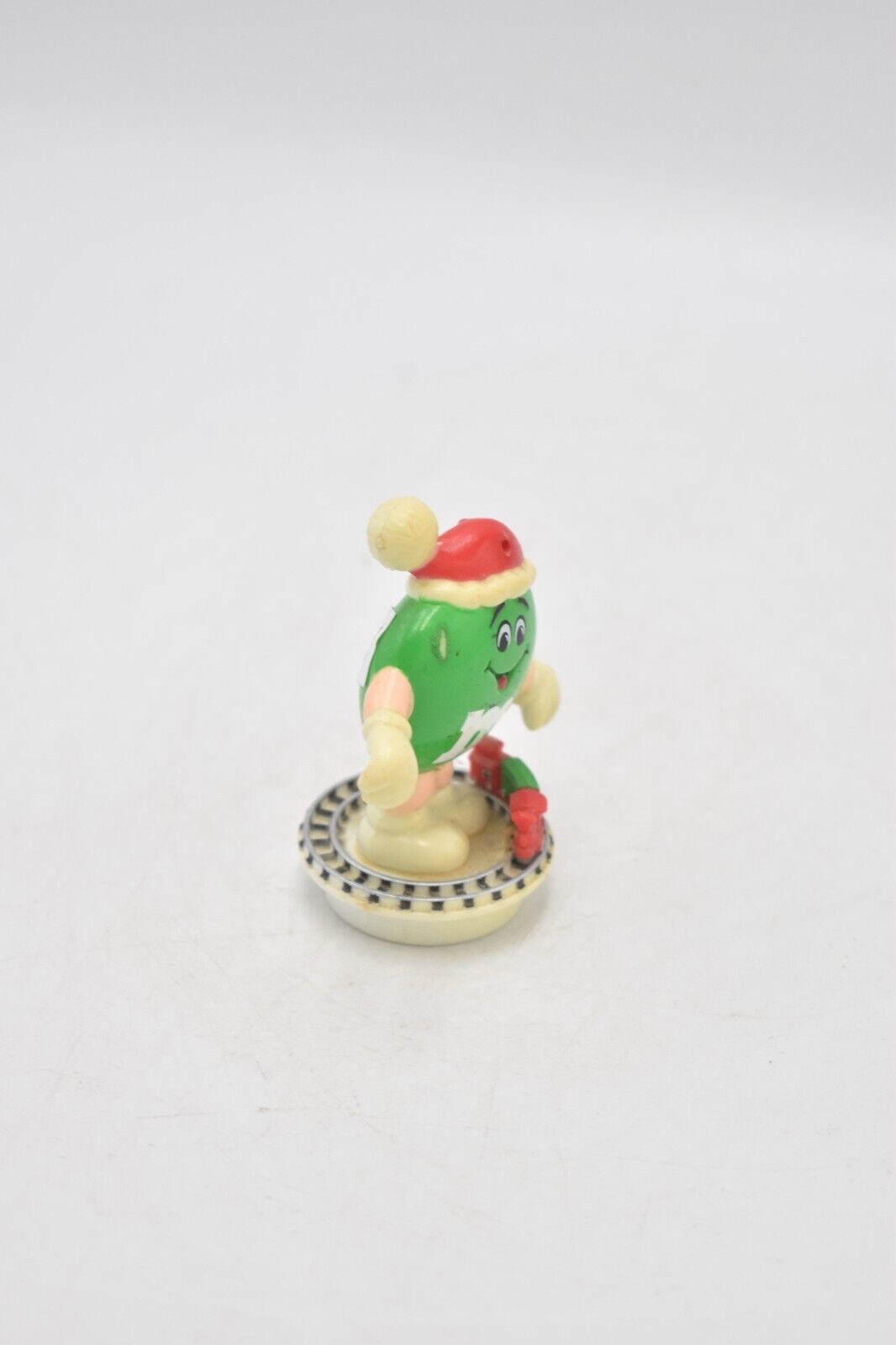 M&M's Green Character Christmas Train Cake Topper 1995