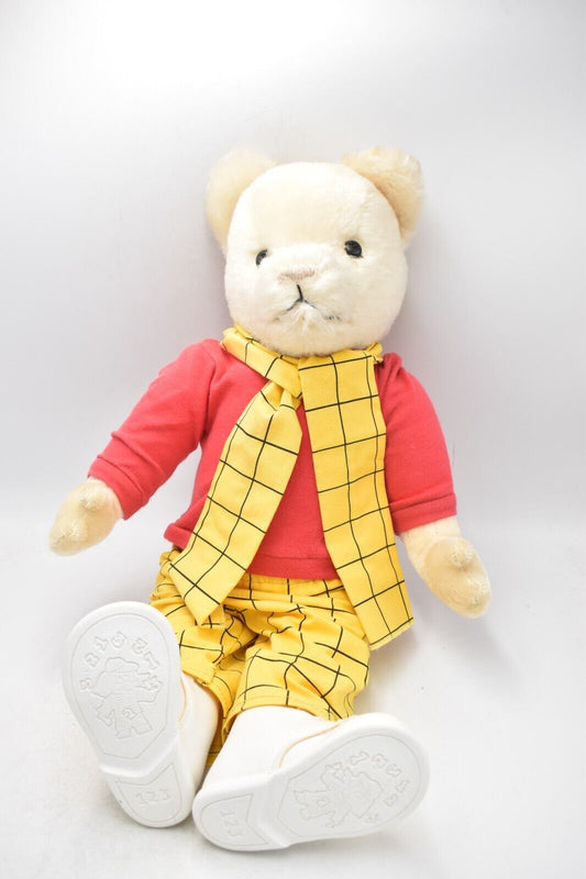 Merrythought Rupert the Bear – Limited Edition – Retired- Fully Jointed