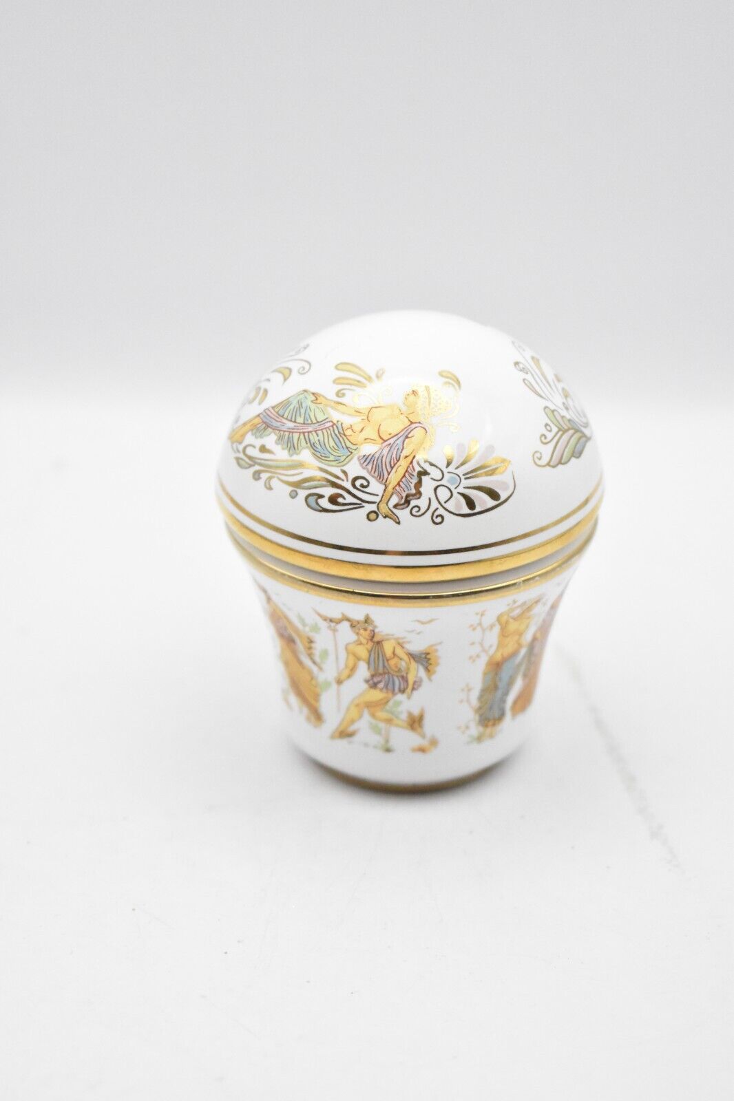 Vintage Electra Solid Perfume Bottle Made In Greece Scent Pot