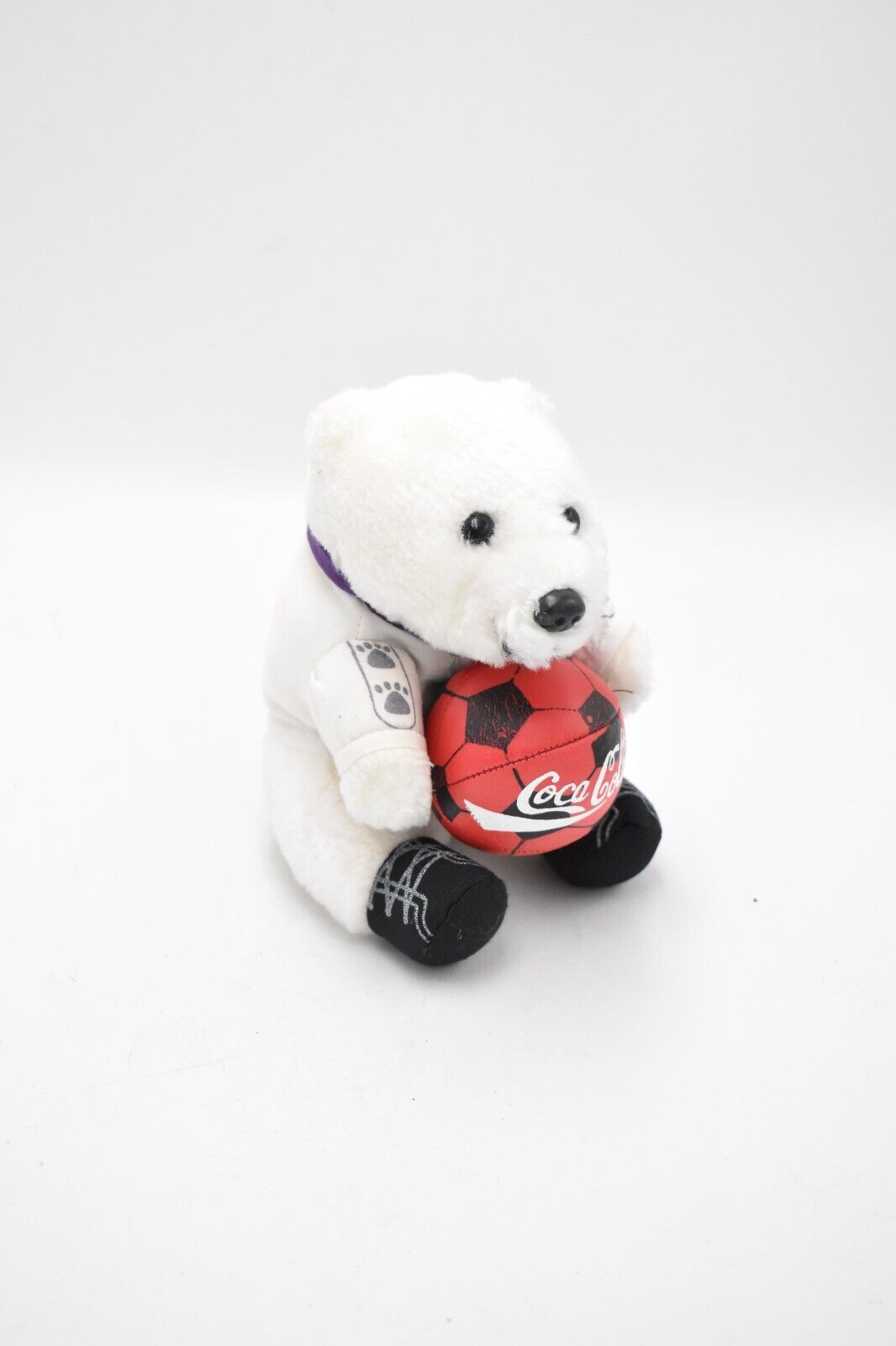 coca cola bear stuffed animal