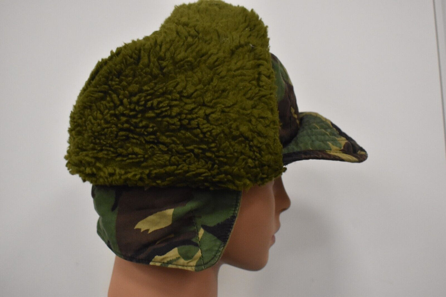 British Army Falklands Era Winter Trapper Hat – Size 57cm