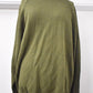 Vintage Polish Army Olive Green Crew Neck Jumper Size 98/170