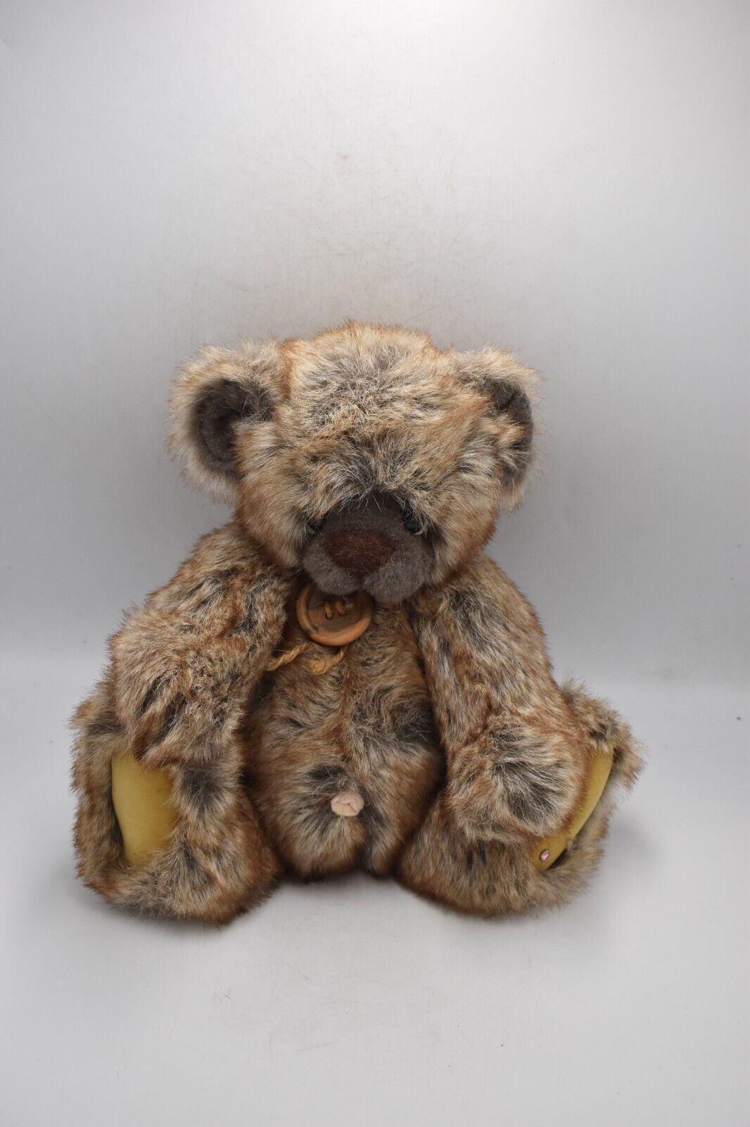 Kaycee Bears Button Teddy Bear – Retired – Tagged Designed by Kelsey Cunningham