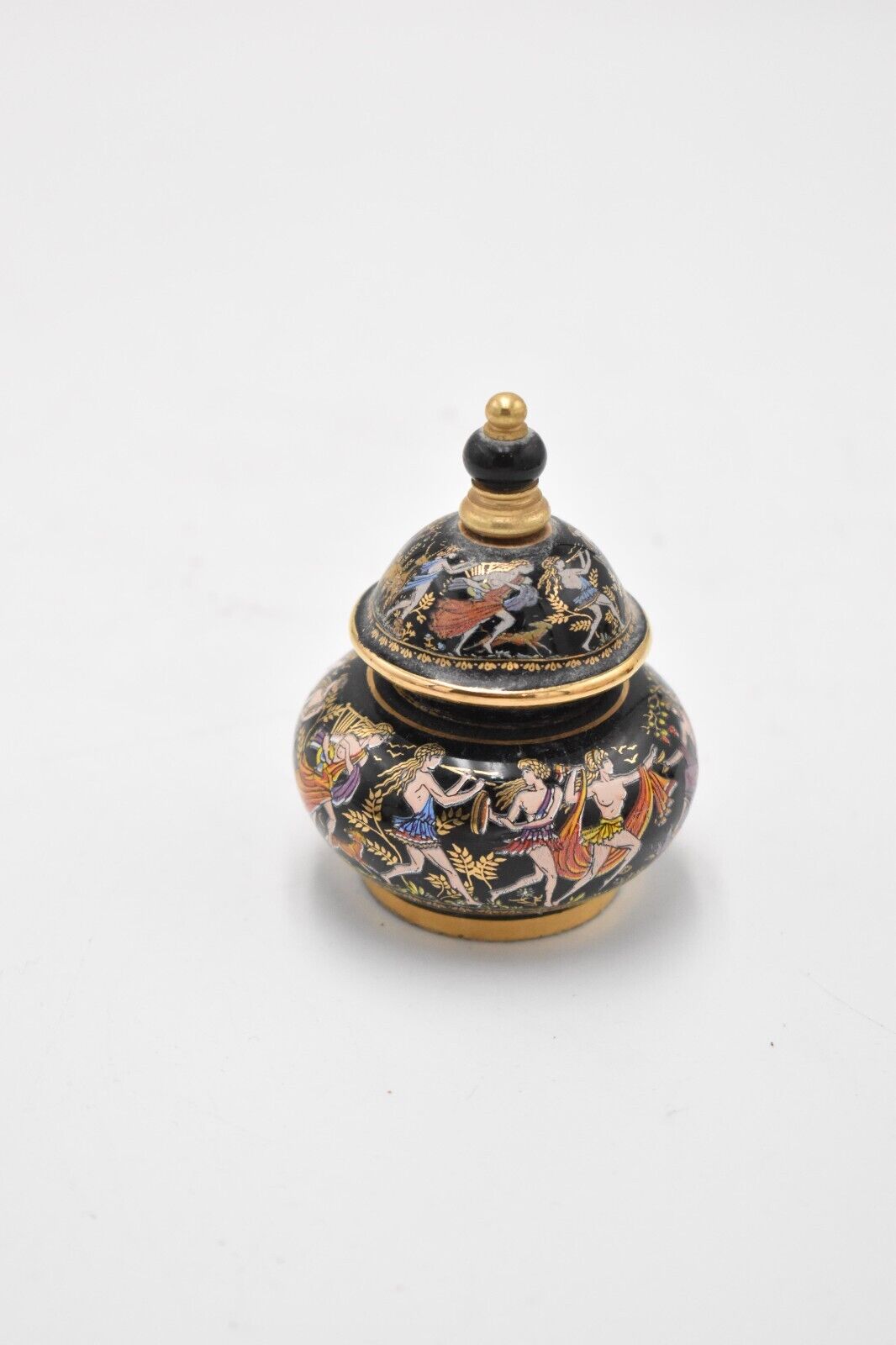 Vintage Venus Series Solid Perfume Bottle Made In Greece Scent Pot