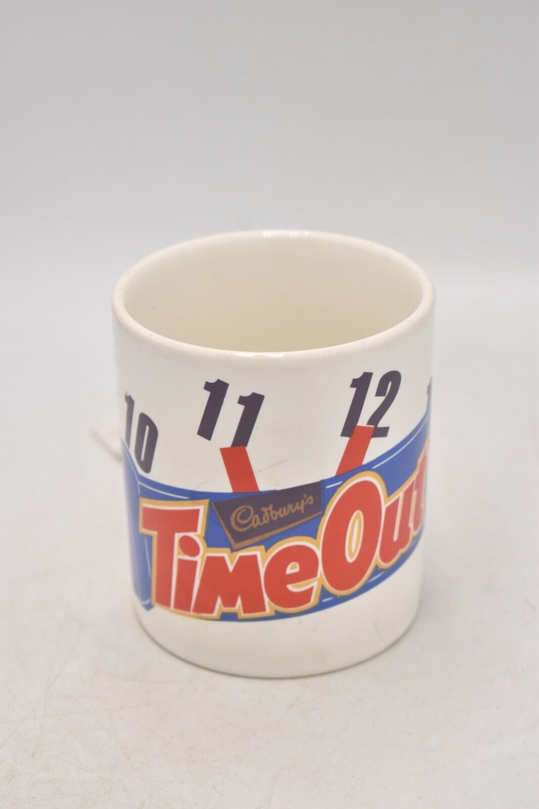 Vintage Cadburys Time Out Coffee Mug Tea Cup Kilncraft Collectible