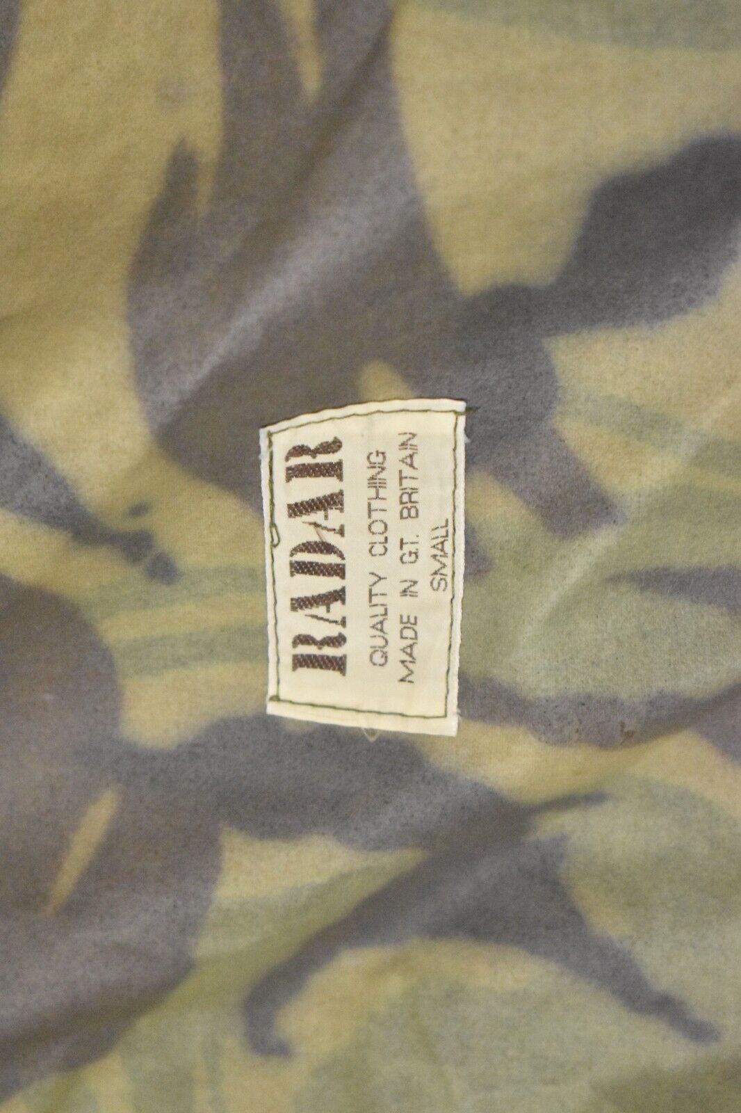 Radar Hydro Ram Military Waterproof Jacket Camouflage Size Small