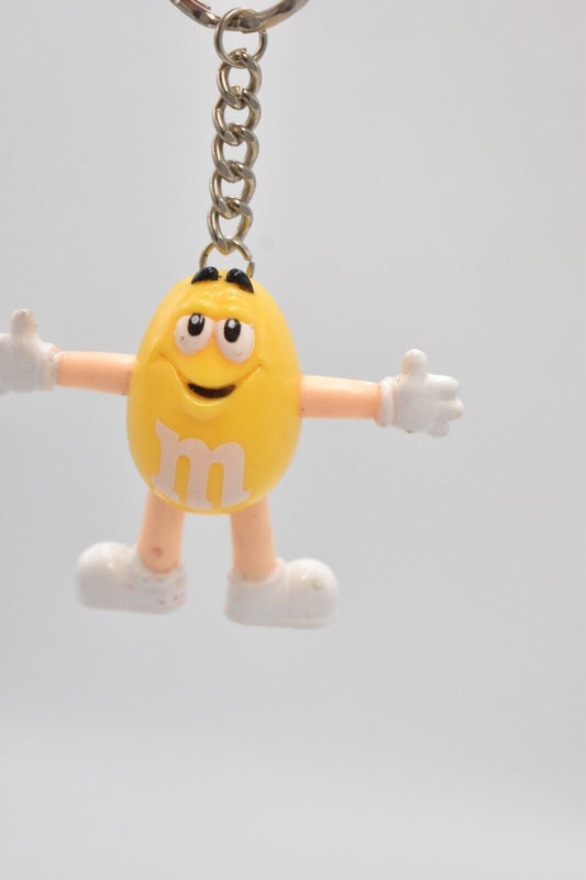 M&M's Yellow Character Rubber Keyring