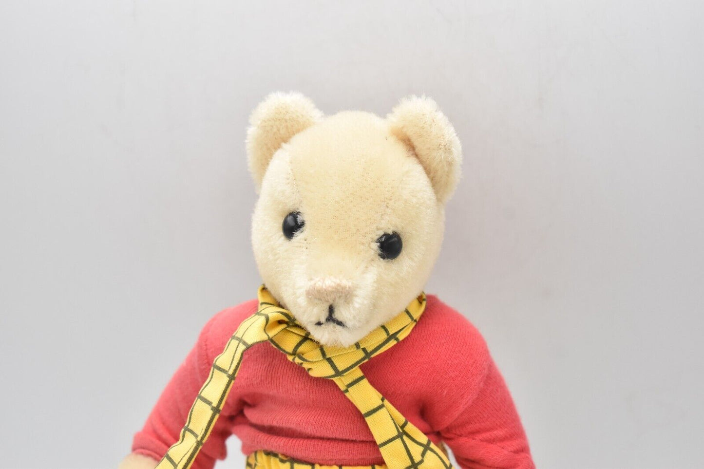 Merrythought Rupert the Bear – Limited Edition Retired – Mohair