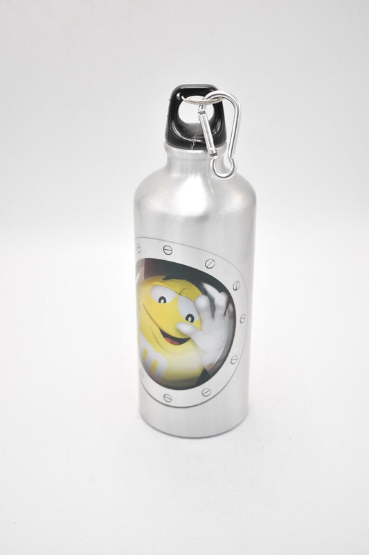 M&M's Chocolate Yellow Character Aluminium Drinks Bottle Flask 2011