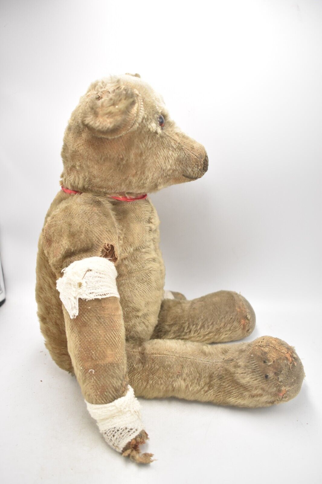 Antique Vintage German Mohair Teddy Bear Steiff