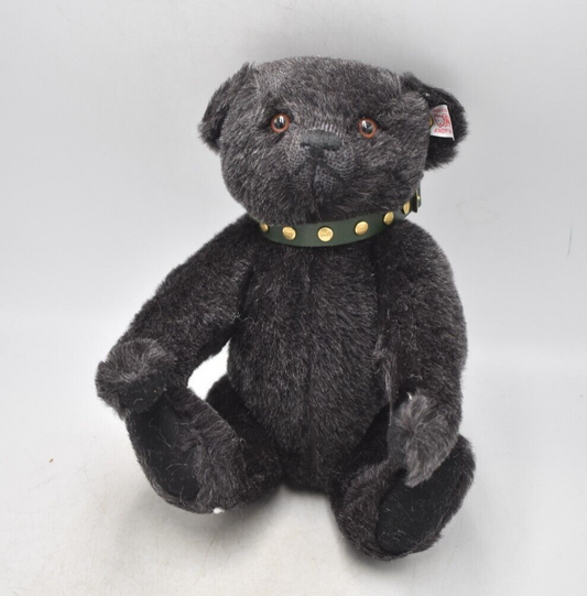 Steiff Jack The Black Alpaca Bear 662546 Limited Edition Retired Boxed