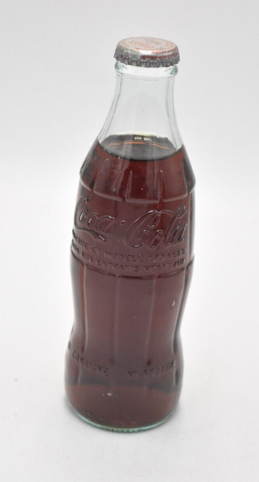 Vintage French Coca-Cola Glass Bottle 25cl - Sealed