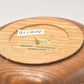 Vintage Swiss Wooden Bowl Berner Oberlander Handwerk Decorative Bowl