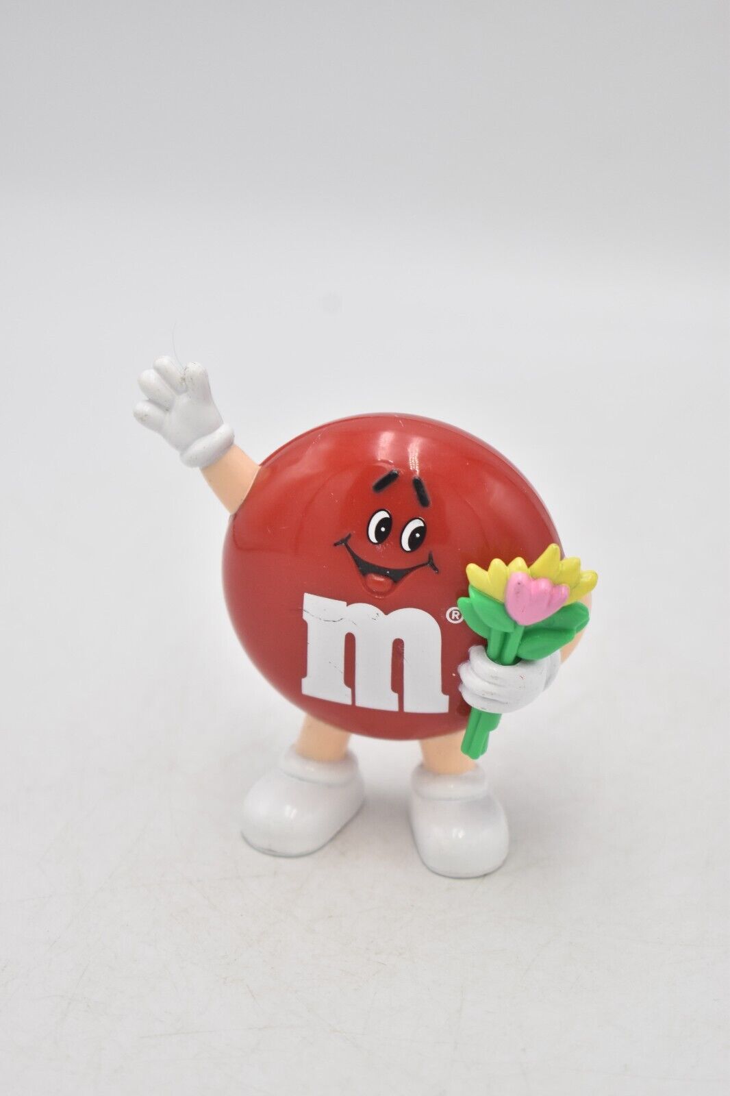 M&M's Red Character Flowers Candy Sweet Dispenser