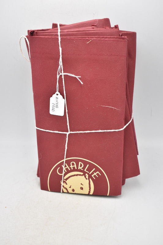 Charlie Bears Tote Bags Bundle x5 – Burgundy...