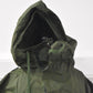 Vintage 1970s Army RAF Olive Green Foul Weather Waterproof Jacket Chest 46"