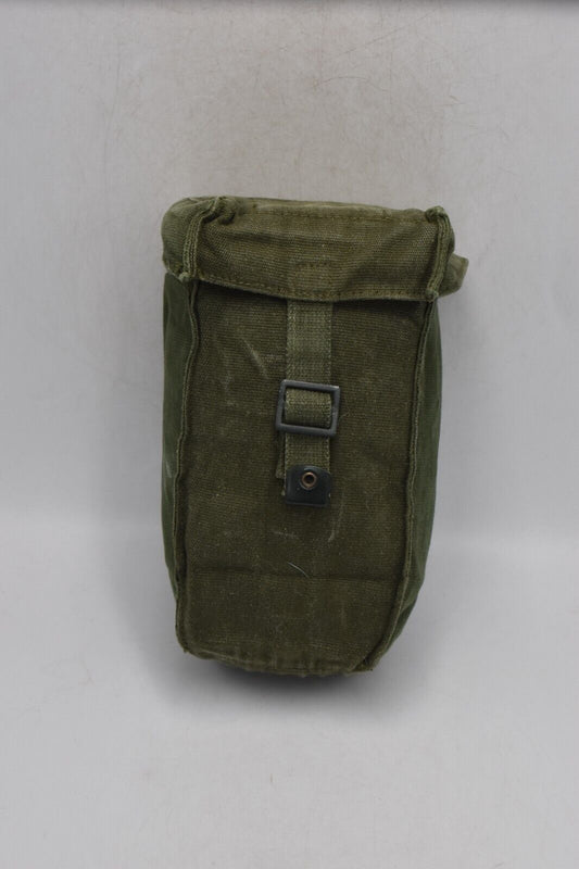 British Army Olive Green 58 Pattern Webbing Water Canteen Bottle & Pouch – 1982