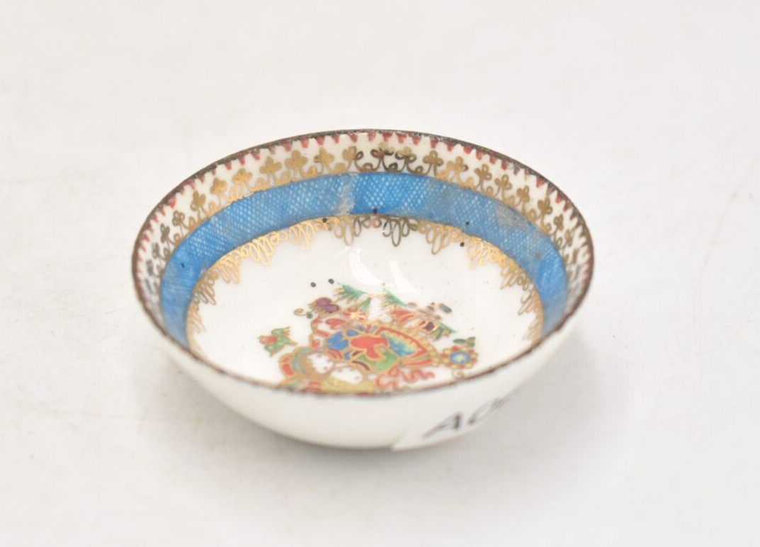 Vintage Handmade Austrian Ceramic Miniature Bowl Decorative Collectible