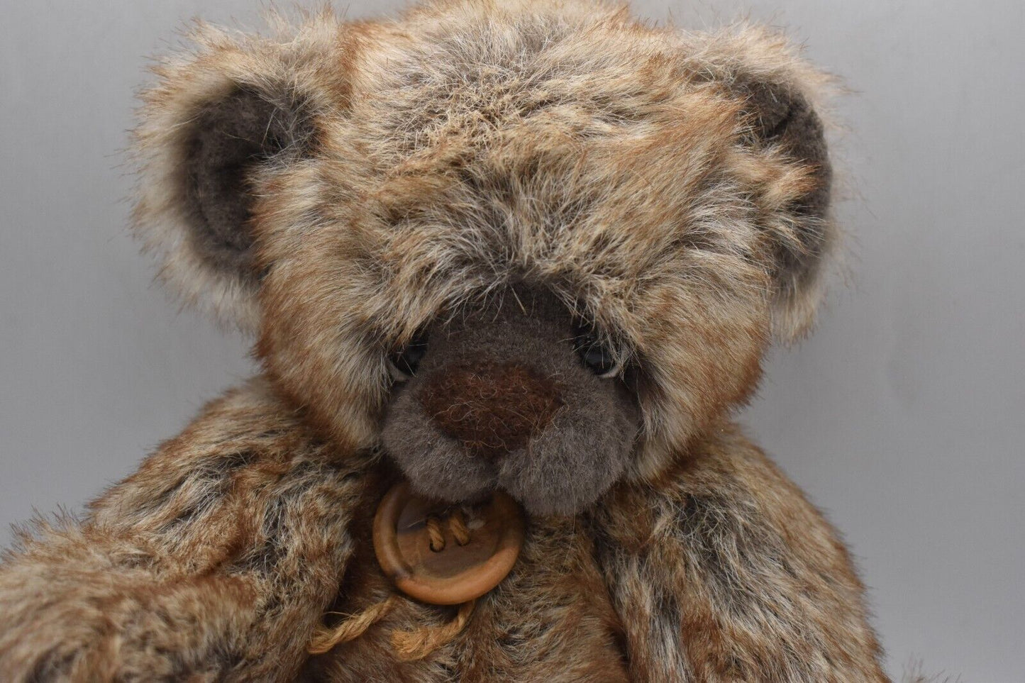 Kaycee Bears Button Teddy Bear – Retired – Tagged Designed by Kelsey Cunningham