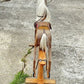 Vintage Children's Wooden Rocking Horse