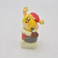 M&M's Yellow Character Christmas Stocking in a Chimney Cake Topper 1993