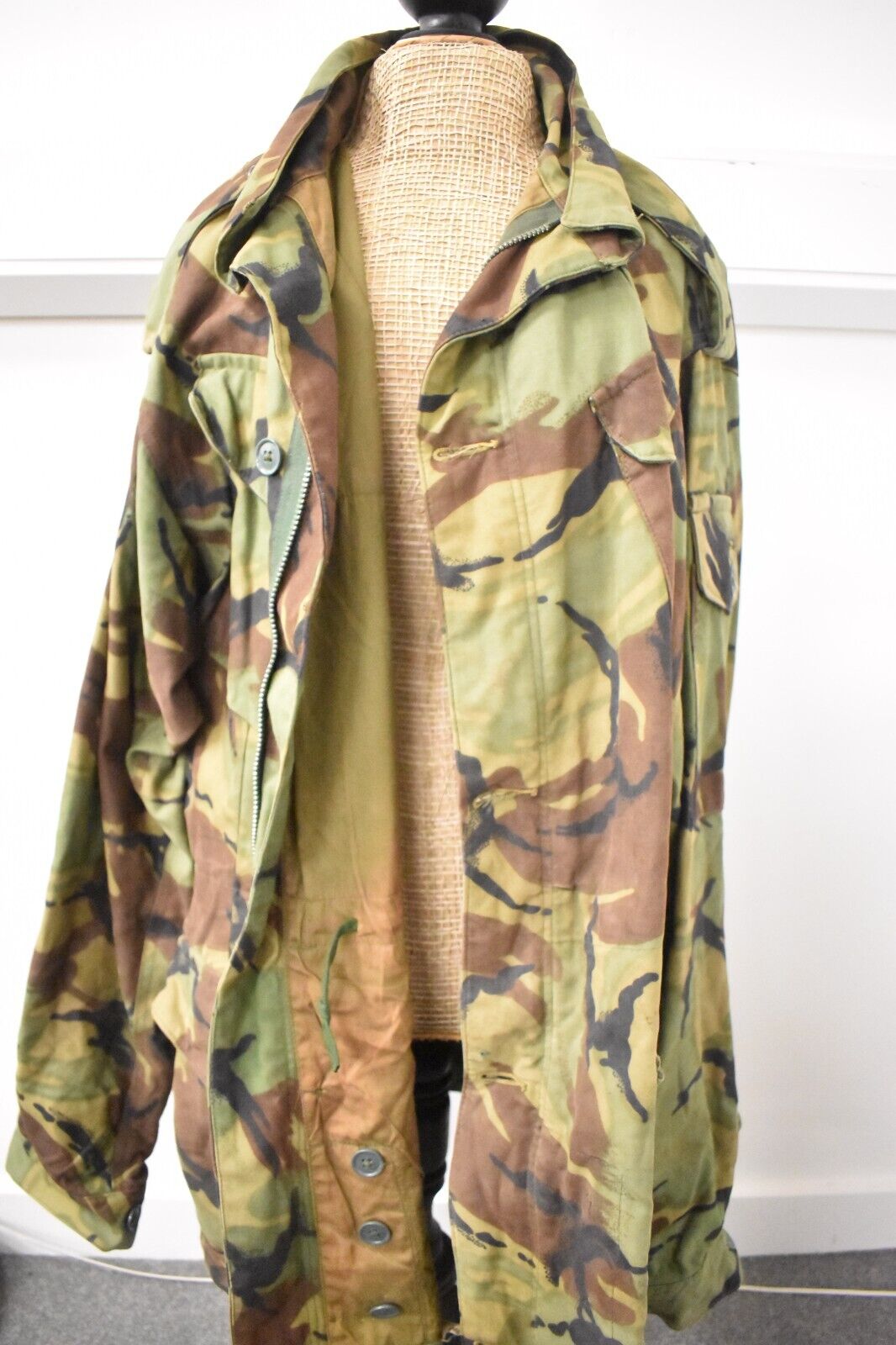 British Army 68 Pattern DPM Combat Smock Jacket, Size 6 Ghost Overlay & Dots