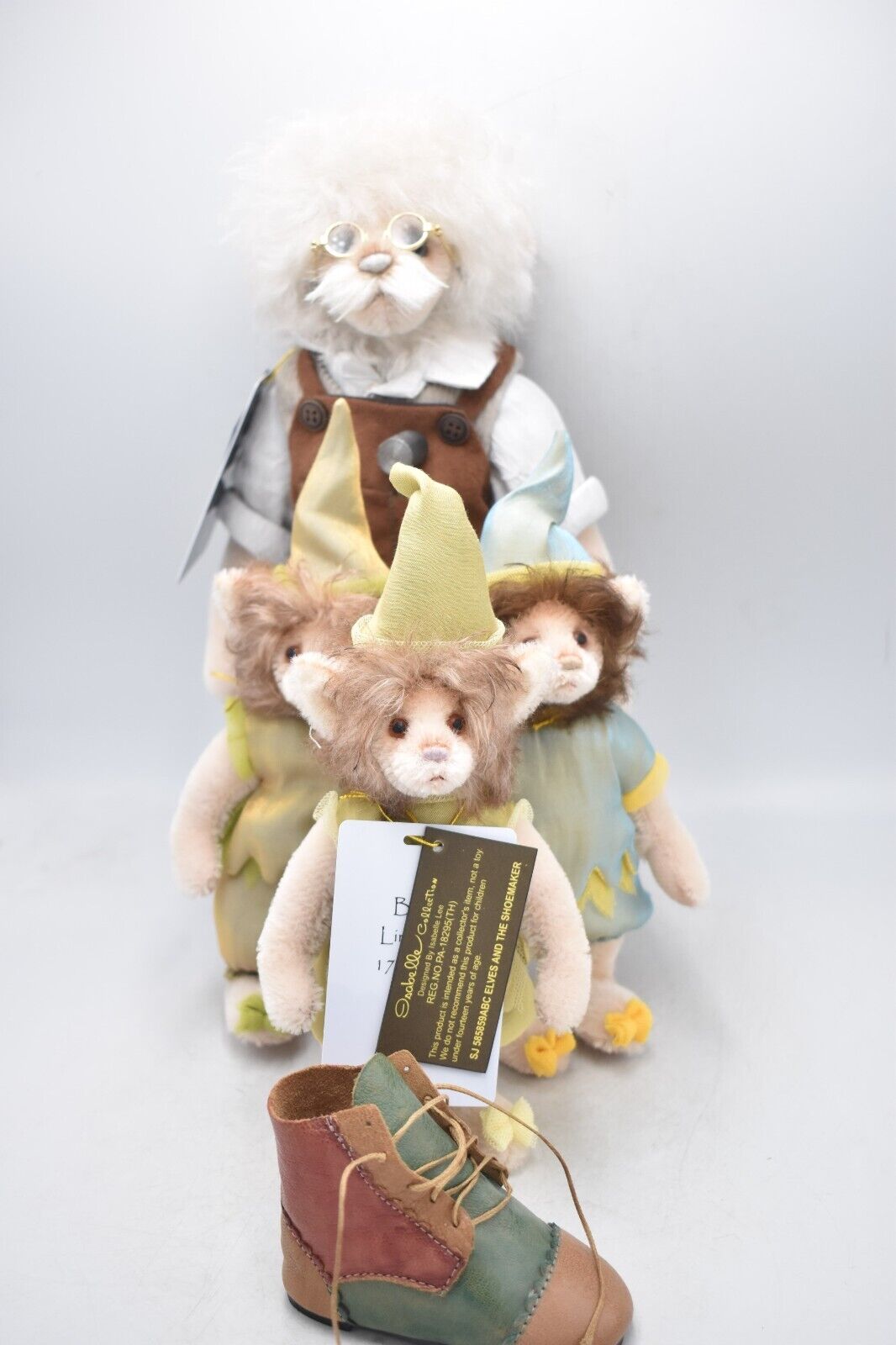 Charlie Bears Fairy Tale Series Elves & The Shoemaker Isabelle Collection