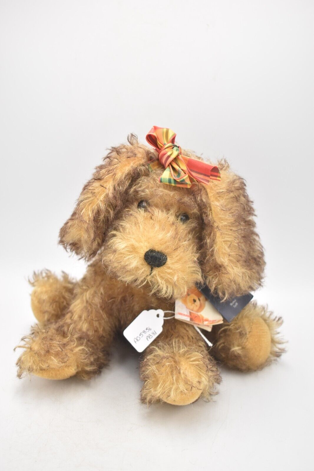 Hermann Daisy Dog Mohair Teddy Bear Designed By Heather Lyell Limited Edition