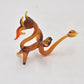 Vintage Murano Art Glass Dragon Figurine Ornament Statue