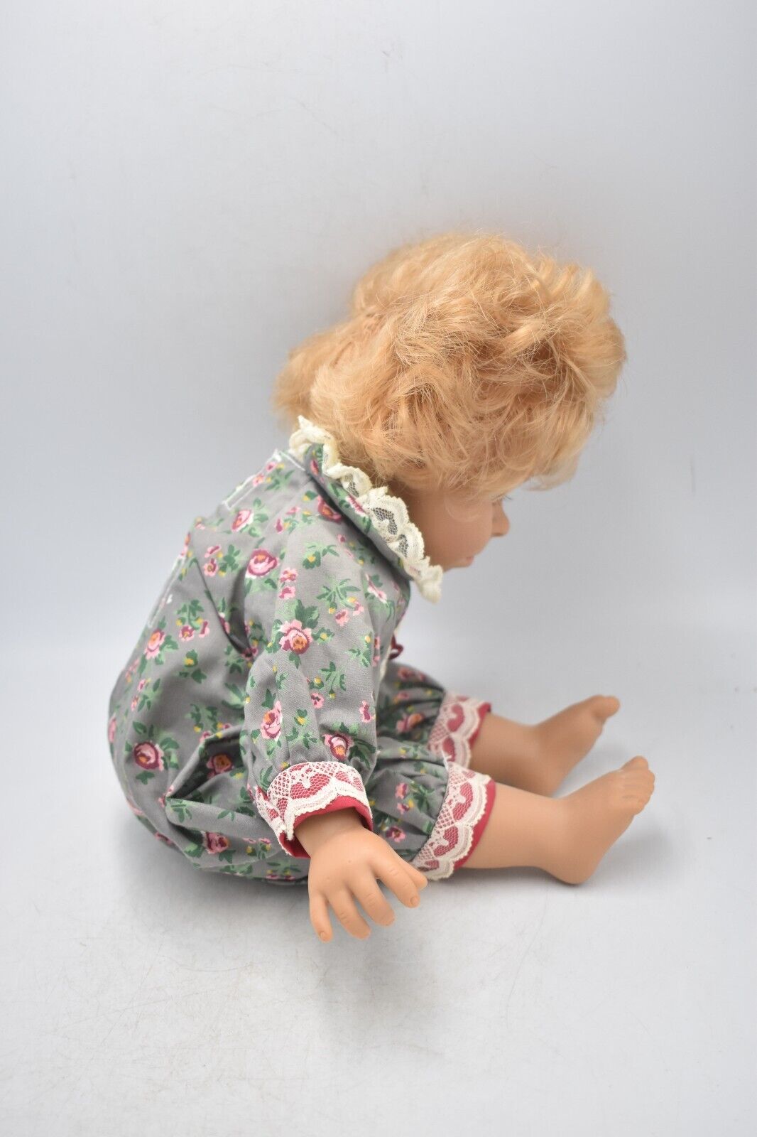 Vintage Spanish Expressions Doll Baby Girl Crying Hard Plastic