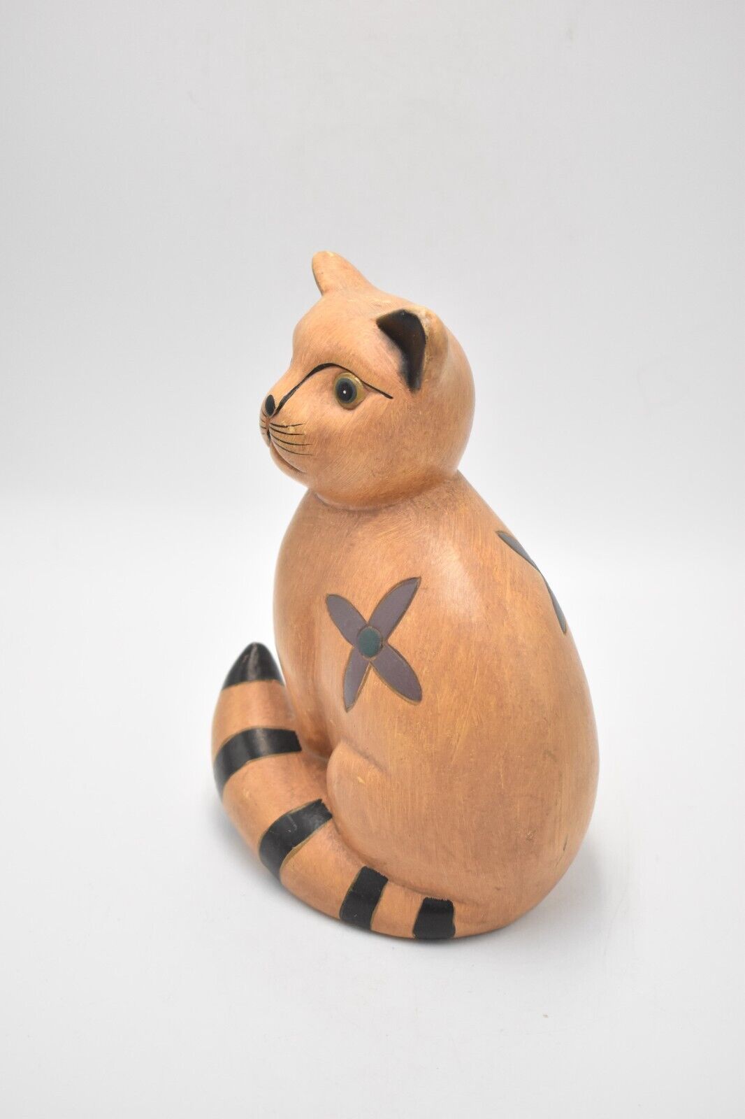 Vintage Studio Pottery Cat Figurine Statue Ornament