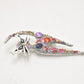 Vintage Cat Rhinestone Multi Colour Brooch Ladies Brooch Women's Brooch