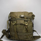 British Army 1971 Pattern Butt Pack Haversack Pouch – Olive Green PVC Nylon