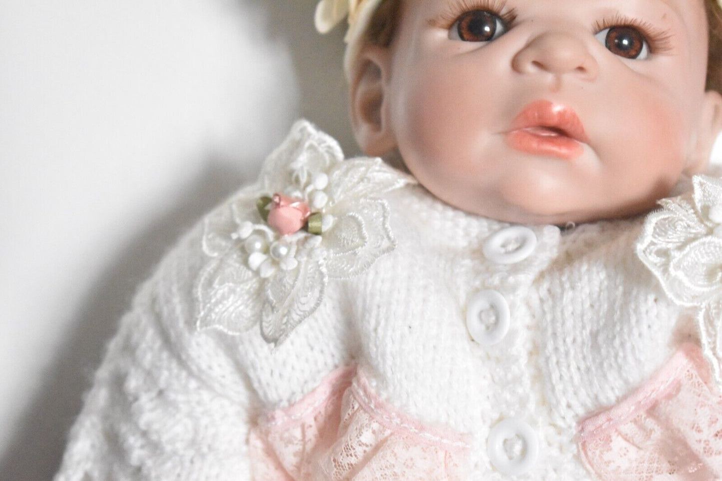 Ashton-Drake Galleries Cherish Doll Reborn Real Lifelike Doll