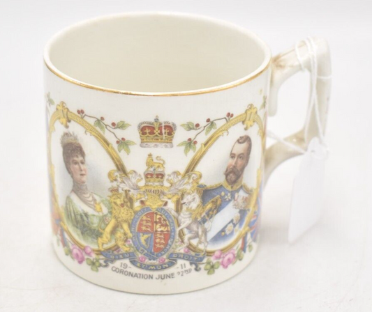 Vintage Wedgwood & Co. Imperial Porcelain George V Coronation Mug