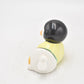 Vintage Penguin Playing Football Figurine Statue Ornament Ceramic