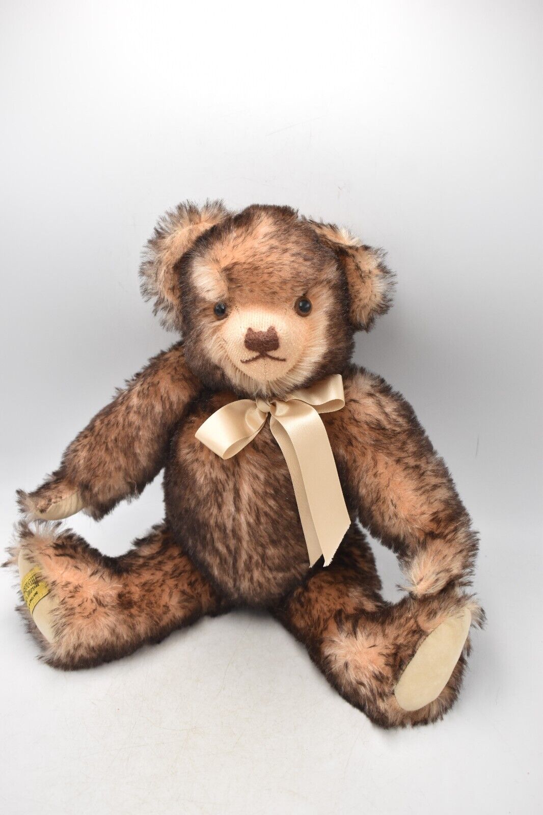 Merrythought Tipped Mohair Teddy Bear – Limited Edition – Fully Jointed Growler