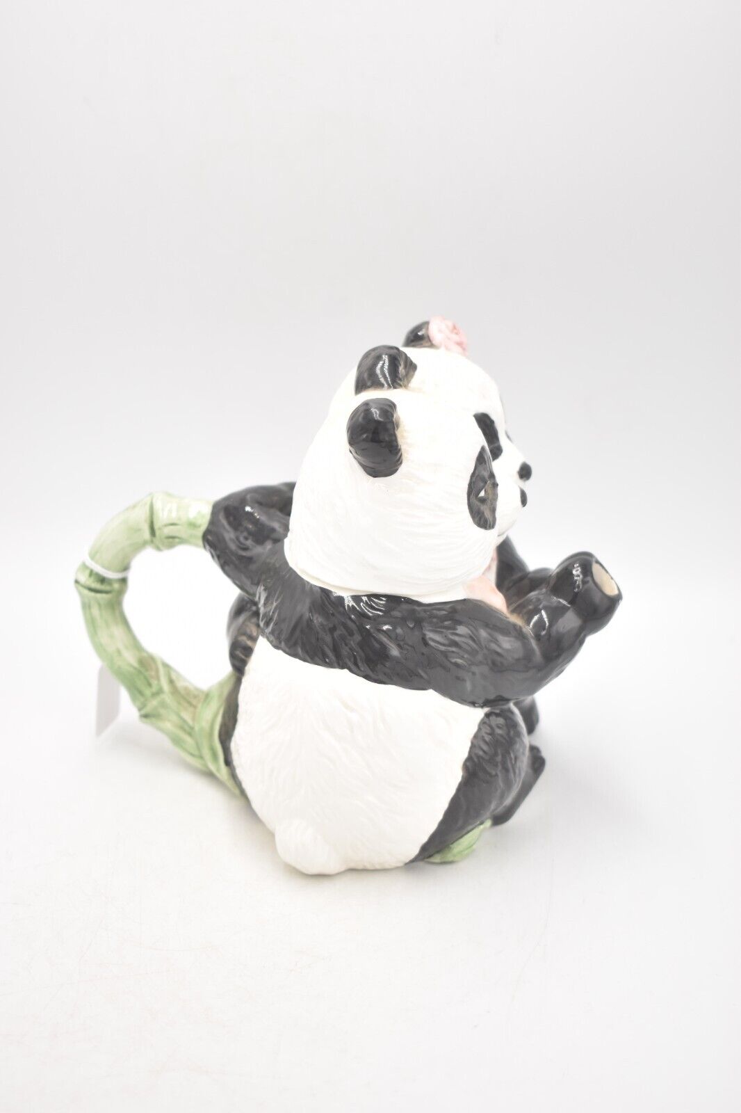 Vintage Panda Couple Teapot Novelty Decorative Collectible