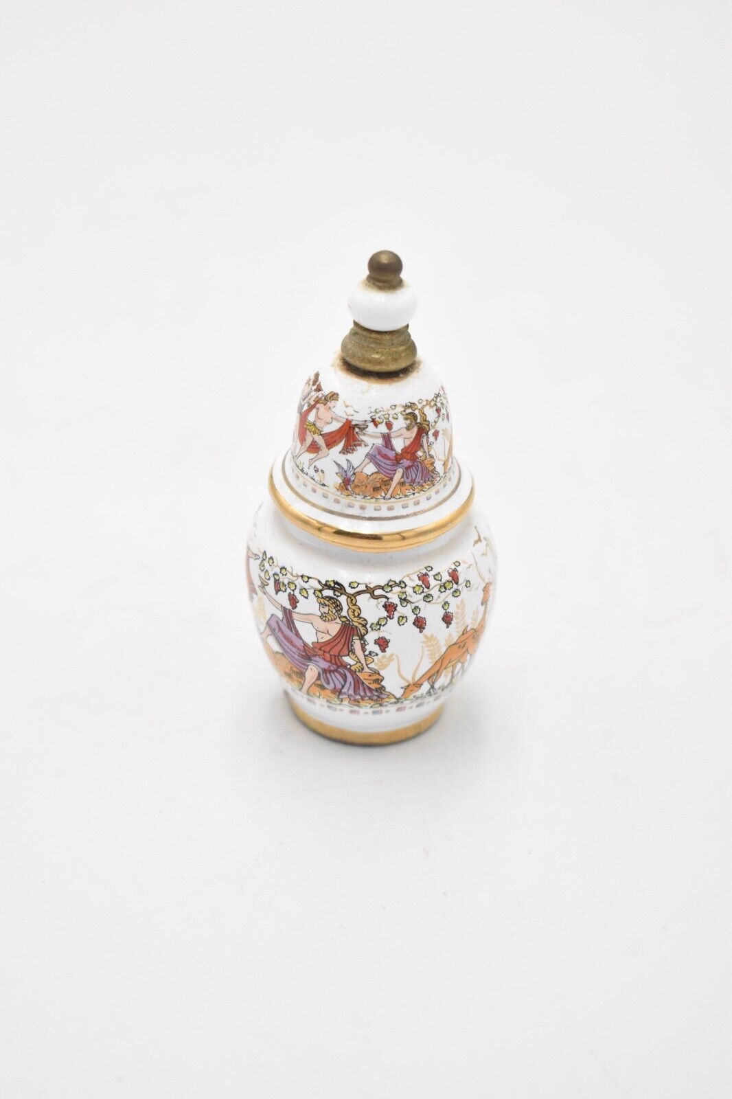 Vintage Venus Series Solid Perfume Bottle Made In Greece Scent Pot