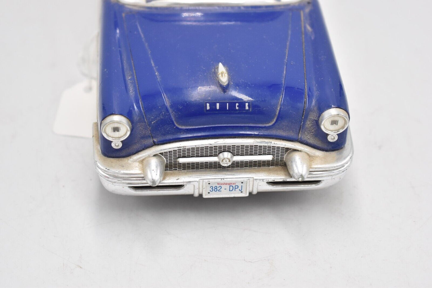 MIRA 1955 Buick Century Convertible Dark Blue/White Scale 1/18 Model Car