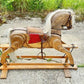 Vintage Children's Wooden Rocking Horse