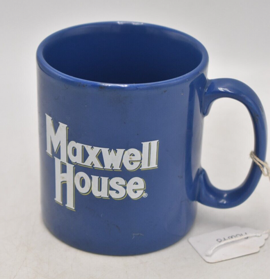 Vintage Maxwell House Coffee Blue Mug Tams Cup