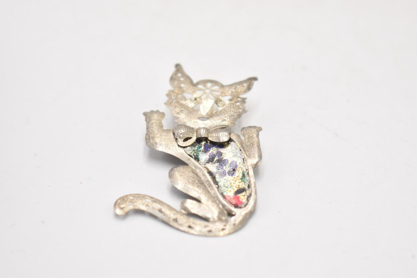 Vintage Cat Brooch, Ladies Brooch Women's Brooch