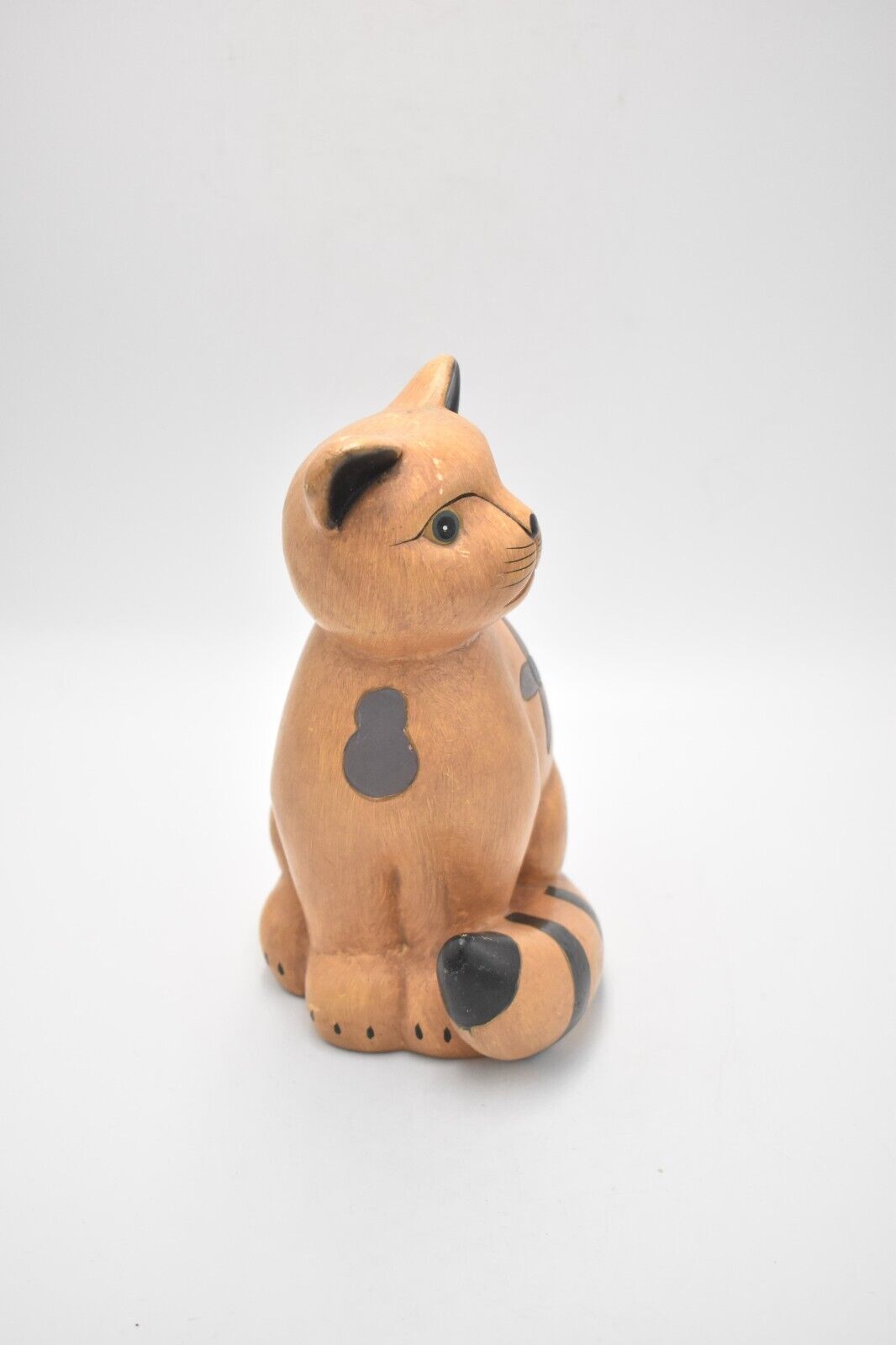 Vintage Studio Pottery Cat Figurine Statue Ornament