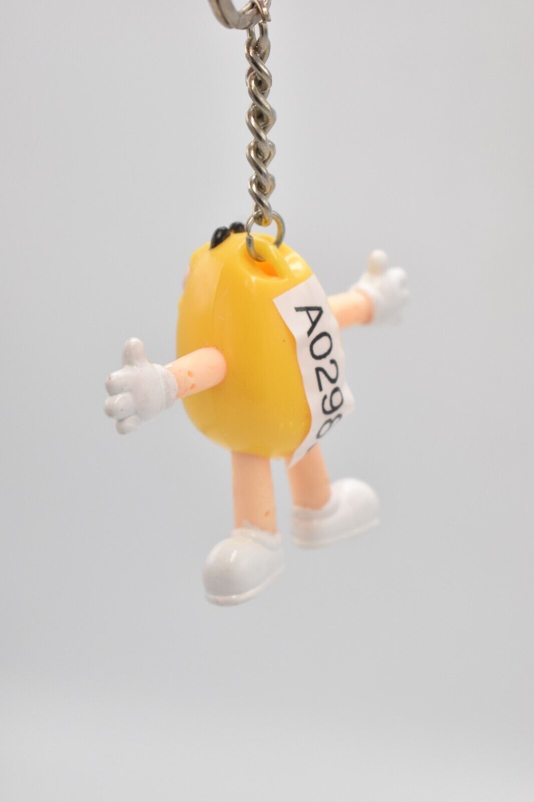 M&M's Yellow Character Rubber Keyring