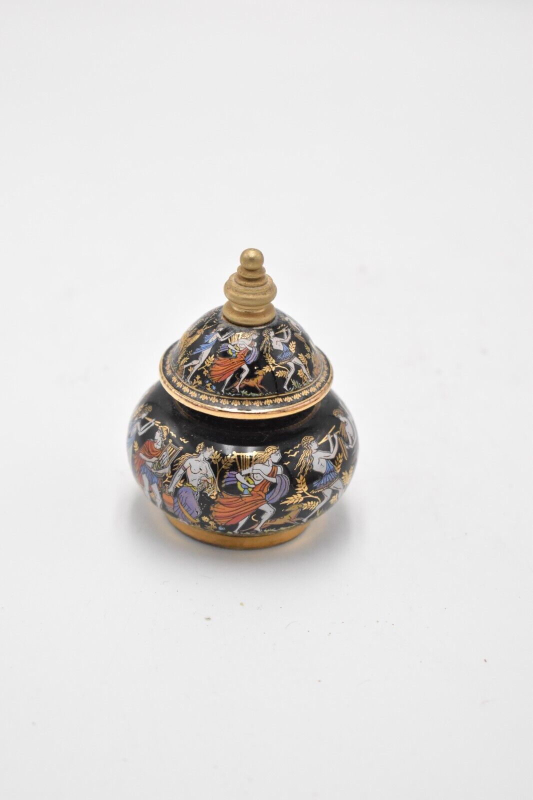 Vintage Venus Series Solid Perfume Bottle Made In Greece Scent Pot