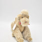 Vintage Hermann Poodle Dog Mohair Jointed, Glass Eyes