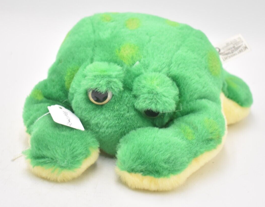 Merrythought Frog Plush Soft Toy Retired